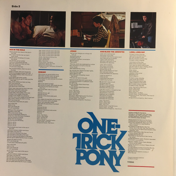 Paul Simon - One-Trick Pony | Warner Bros. Records (K56846) - 5 Paul Simon - One-Trick Pony | Warner Bros. Records (K56846) - 5