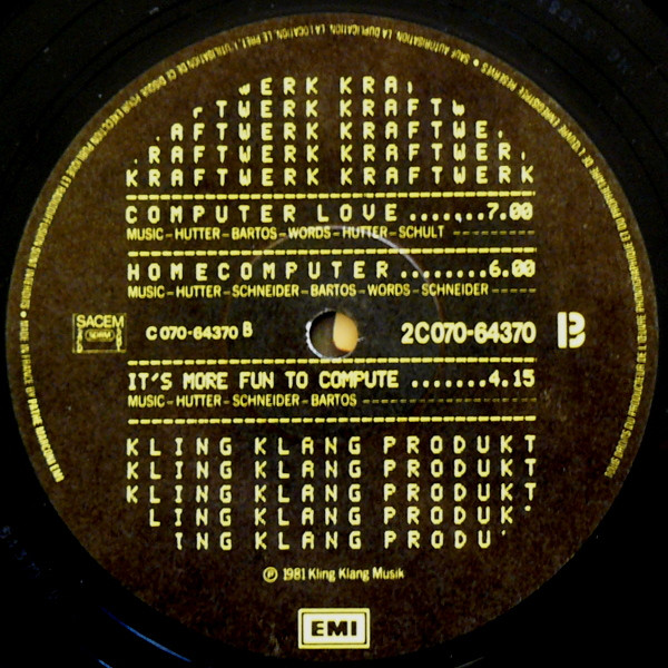 Kraftwerk - Computer World | EMI (2C 070 64370) - 4