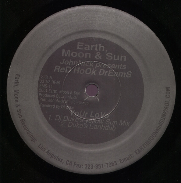 JohNick Presents Red Hook Dreams - Your Love | Earth, Moon & Sun (EMS-11) - 2
