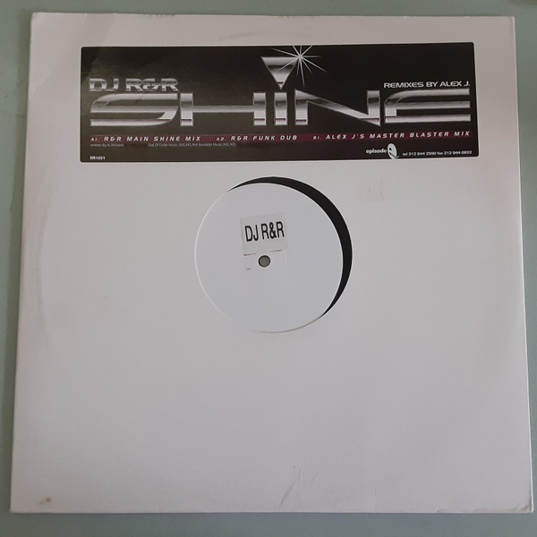 DJ R&R - Shine | Episode Records (ER1221) - main