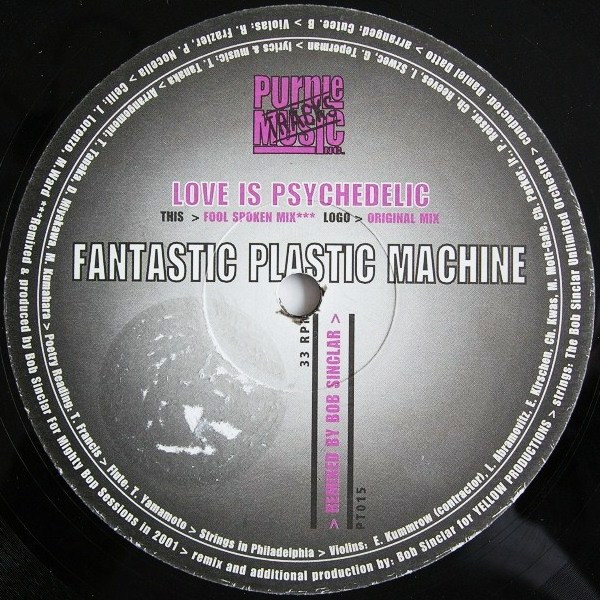Fantastic Plastic Machine - Love Is Psychedelic | Purple Tracks (PT 015) - 3