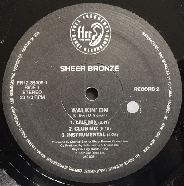 Sheer Bronze - Walkin' On | FFRR (PR12 35006-1) - 4 Sheer Bronze - Walkin' On | FFRR (PR12 35006-1) - 4