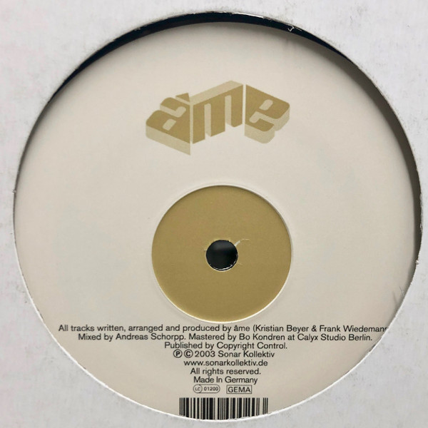 Âme - Sarari / Hydrolic Dog | Sonar Kollektiv (SK002EP) - main