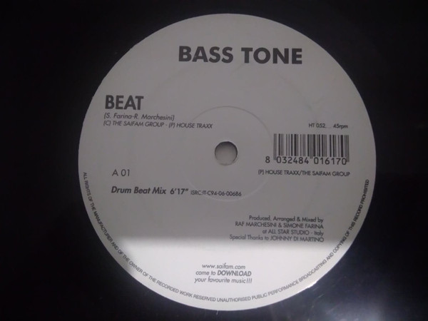 Bass Tone - Beat | House Traxx (HT 052) - main