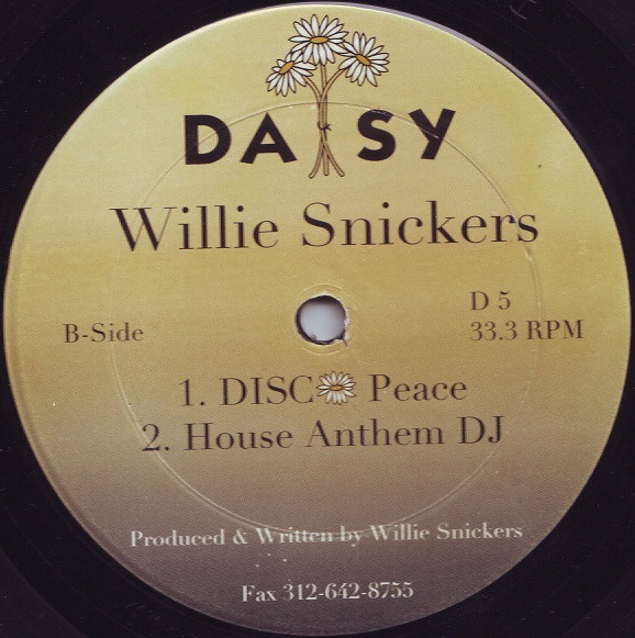 Willie Snickers - Willie Snickers EP | Daisy (D 5) - 2 Willie Snickers - Willie Snickers EP | Daisy (D 5) - 2