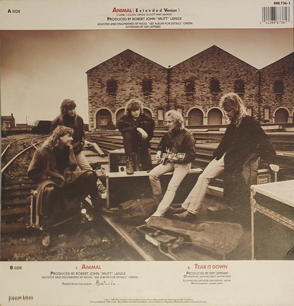 Def Leppard - Animal | Mercury (888 736-1) - 2