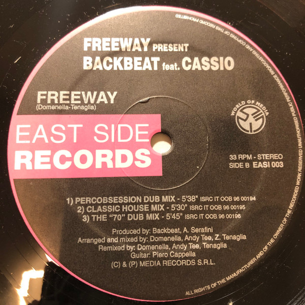 Freeway Presents Backbeat Feat. Cassio - Freeway | East Side Records (EASI 003) - 2