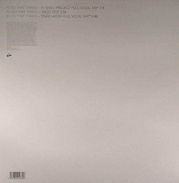 Masai - Do That Thang | Concept Music (12CON 36) - 2 Masai - Do That Thang | Concept Music (12CON 36) - 2