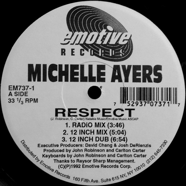 Michelle Ayers - Respect | Emotive Records (EM737-1)