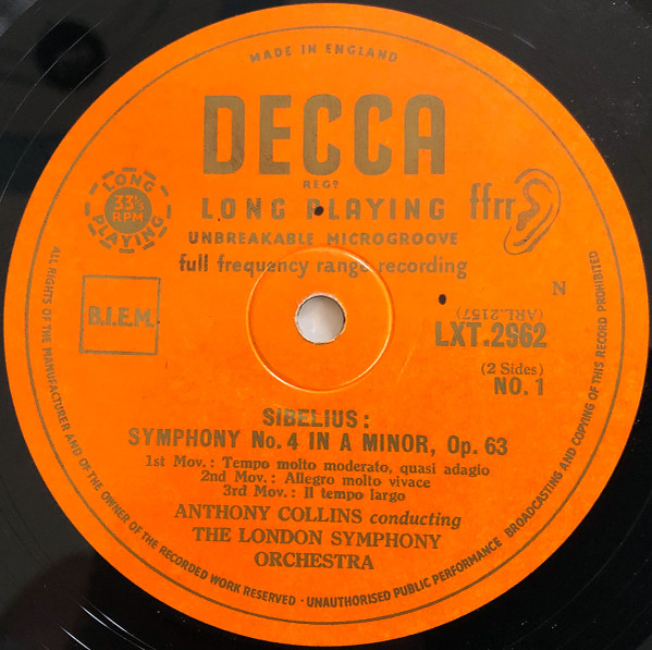 Symphony No. 4 In A Minor Opus 63 & Pohjola's Daughter Opus 49