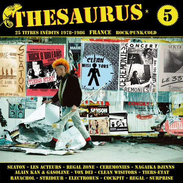 Various - Thesaurus Volume 5  / 25 Titres Inédits 1978-1986  France Rock/Punk/Cold  | Cameleon Records (CAME86)