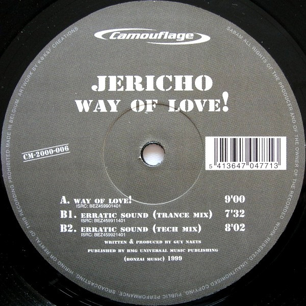 Jericho - Way Of Love! | Camouflage (CM-2000-006) - 2