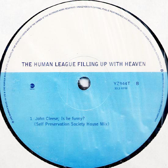 The Human League - Filling Up With Heaven | EastWest (YZ944T) - 4 The Human League - Filling Up With Heaven | EastWest (YZ944T) - 4