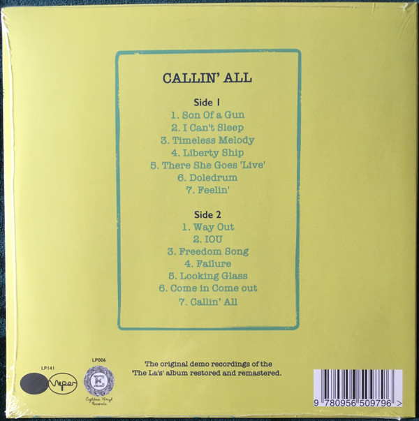 The La's - Callin' All | Viper (LP141) - 2 The La's - Callin' All | Viper (LP141) - 2