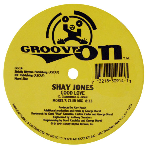 Shay Jones - Good Love | Groove On (GO-14) - 2
