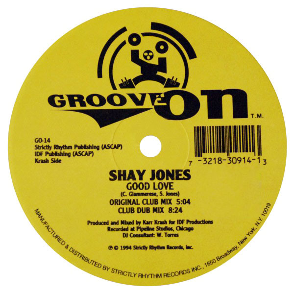 Shay Jones - Good Love | Groove On (GO-14) - main