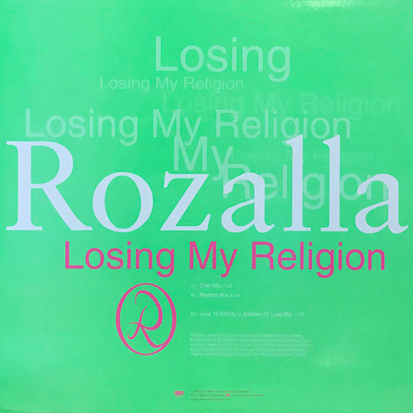 Rozalla - Losing My Religion | Epic (XPR 2217) - 2 Rozalla - Losing My Religion | Epic (XPR 2217) - 2