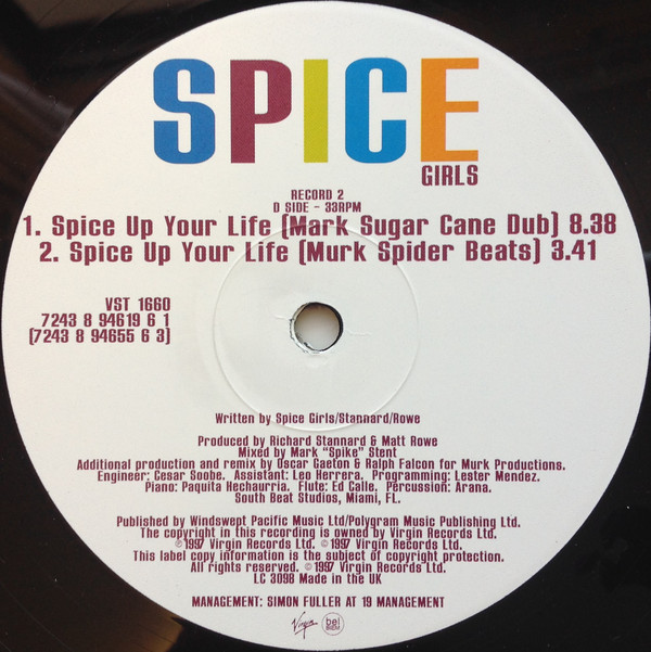 Spice Girls - Spice Up Your Life | Virgin (VST 1660) - 5 Spice Girls - Spice Up Your Life | Virgin (VST 1660) - 5