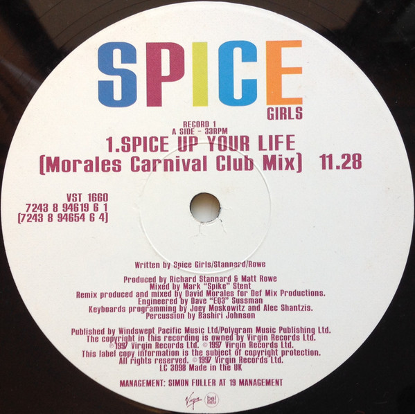 Spice Girls - Spice Up Your Life | Virgin (VST 1660) - 3 Spice Girls - Spice Up Your Life | Virgin (VST 1660) - 3