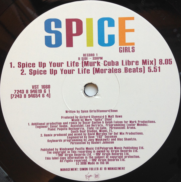 Spice Girls - Spice Up Your Life | Virgin (VST 1660) - 2 Spice Girls - Spice Up Your Life | Virgin (VST 1660) - 2