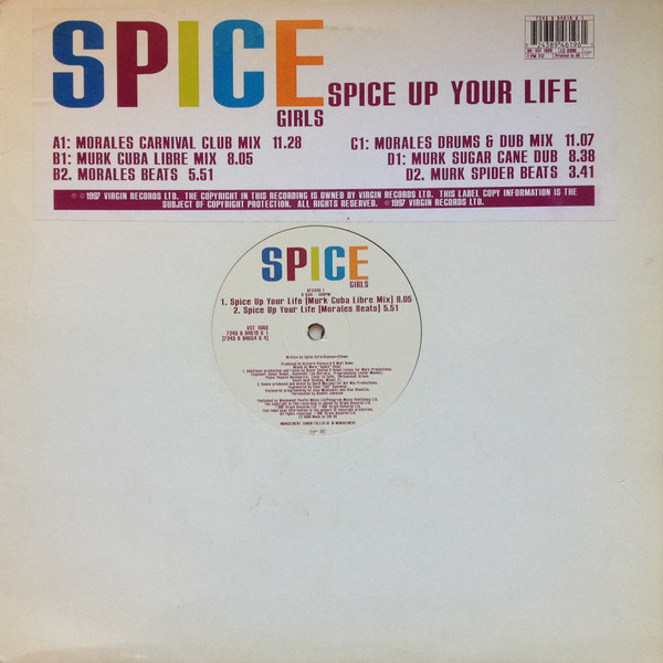 Spice Girls - Spice Up Your Life | Virgin (VST 1660) - main Spice Girls - Spice Up Your Life | Virgin (VST 1660) - main