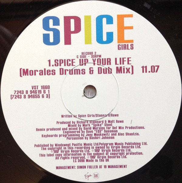 Spice Girls - Spice Up Your Life | Virgin (VST 1660) - 4 Spice Girls - Spice Up Your Life | Virgin (VST 1660) - 4