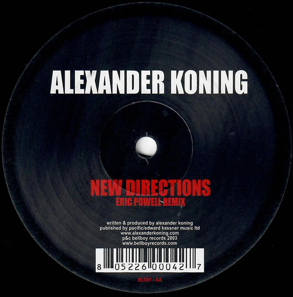 Alexander Koning - New Directions | Bellboy Records (BL 061) - 2