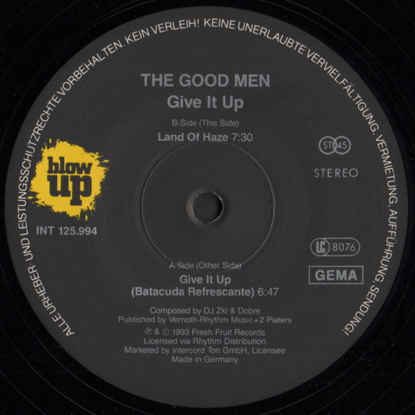 The Good Men - Give It Up | Blow Up (INT 125.994) - 2 The Good Men - Give It Up | Blow Up (INT 125.994) - 2