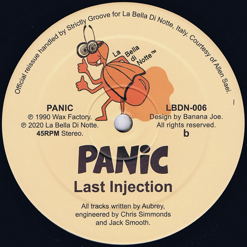 Panic - Dialated Rhythms / Last Injection | La Bella Di Notte (LBDN-006) - 2