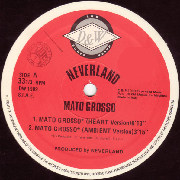 Neverland - Mato Grosso | Dance And Waves (DW 1909) - 2 Neverland - Mato Grosso | Dance And Waves (DW 1909) - 2