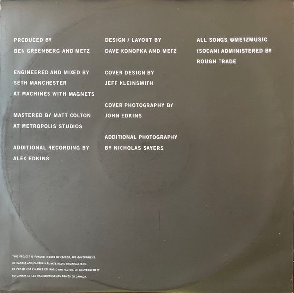 Metz - Atlas Vending | Royal Mountain Records (RMR-127-1) - 6 Metz - Atlas Vending | Royal Mountain Records (RMR-127-1) - 6