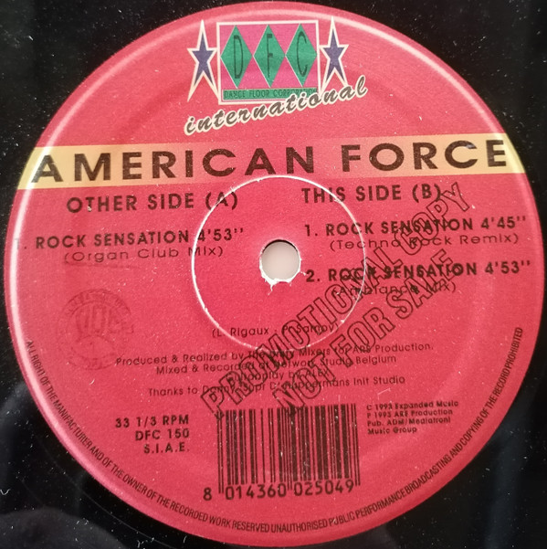 American Force - Rock Sensation | DFC (DFC 150) - main