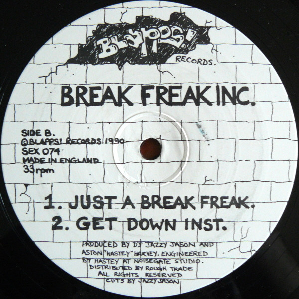 Breakfreak Inc. Feat. MC.Valentine - Come On 'N' Get Down | Blapps! Records (SEX 074) - 2