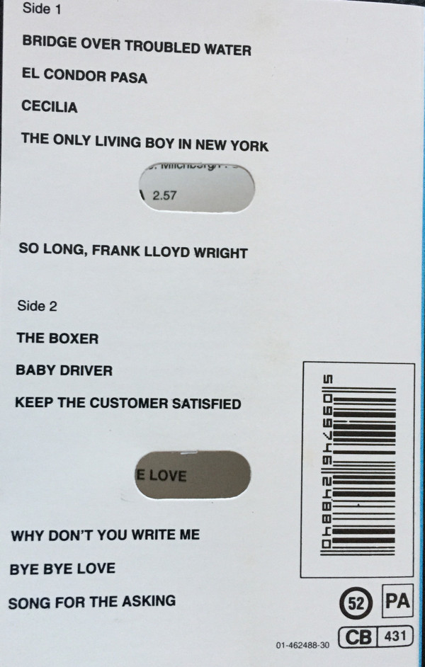 Simon And Garfunkel - Bridge Over Troubled Water | Columbia (462488 4) - 2