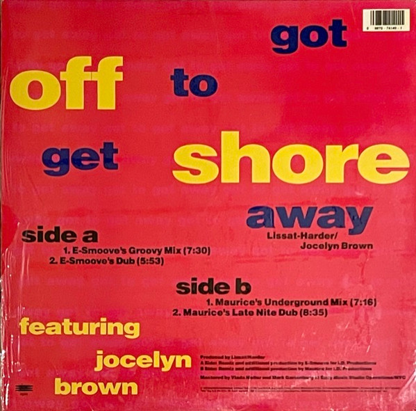 Off-Shore Featuring Jocelyn Brown - Got To Get Away | Epic (49 74140) - 2