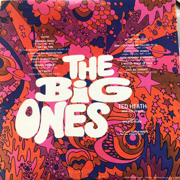 Ted Heath And His Music - The Big Ones | London Records (SP 44140) - 2 Ted Heath And His Music - The Big Ones | London Records (SP 44140) - 2