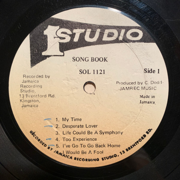 Bob Andy - Bob Andy's Song Book | Studio One (SOL 1121) - 2 Bob Andy - Bob Andy's Song Book | Studio One (SOL 1121) - 2
