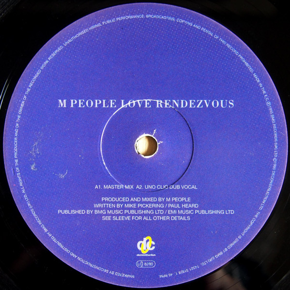 M People - Love Rendezvous | Deconstruction (74321 31928 1) - 3