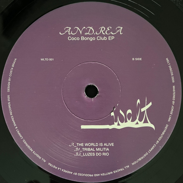 And.rea - Coco Bongo Club EP | Welt Discos (WLTD001) - main