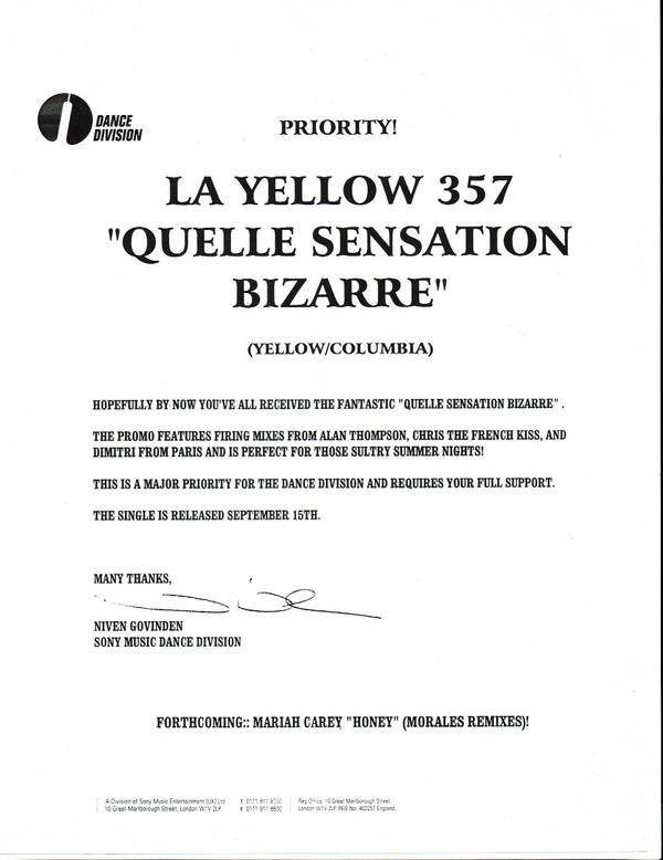 Quelle Sensation Bizarre
