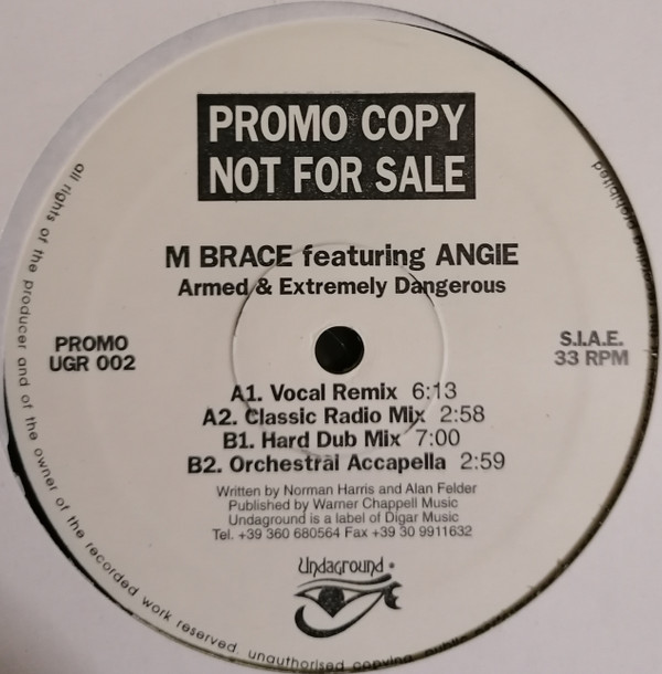 M. Brace Featuring Angie - Armed And Extremely Dangerous | Undaground (UGR 002)