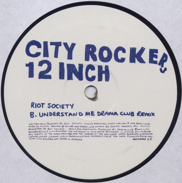 Riot Society - Understand Me | City Rockers (ROCKERS 23) - 3