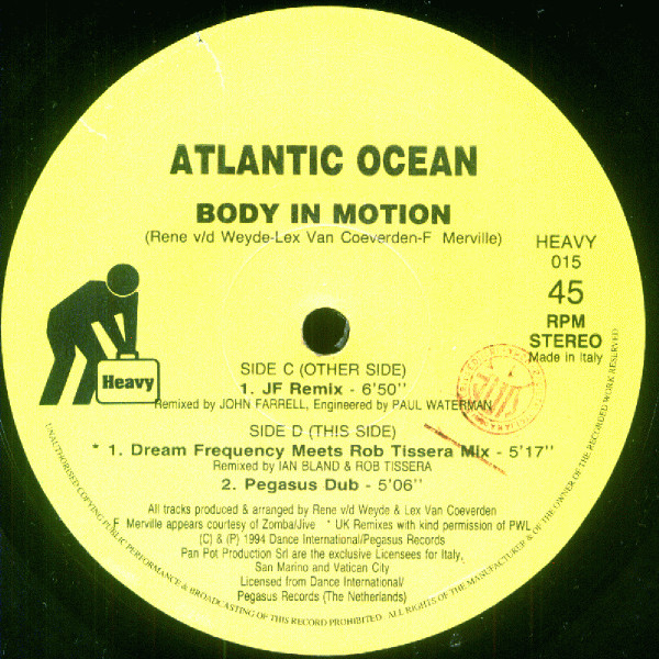 Atlantic Ocean - Body In Motion | Heavy Records (HEAVY 015) - 3