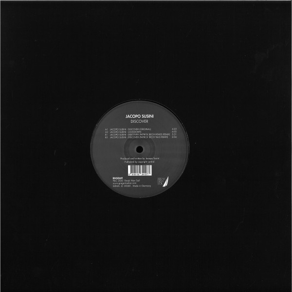 Jacopo Susini - Discover | Break New Soil (BNS069) - 2 Jacopo Susini - Discover | Break New Soil (BNS069) - 2