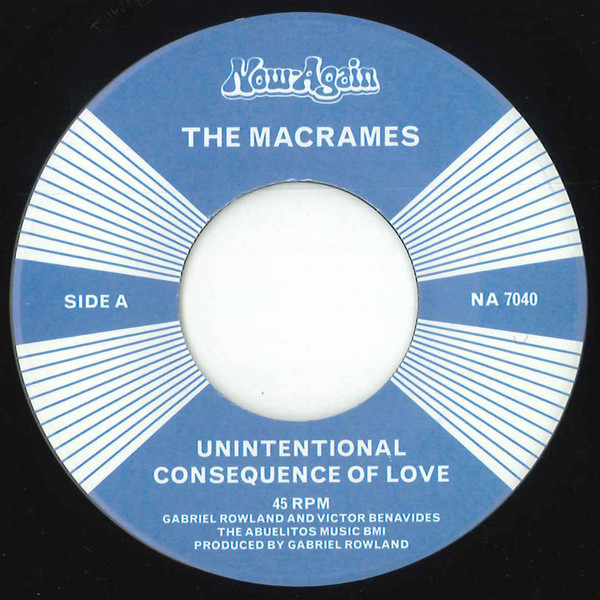 The Macrames - Unintentional Consequence Of Love | Now-Again Records (NA 7040) - main The Macrames - Unintentional Consequence Of Love | Now-Again Records (NA 7040) - main