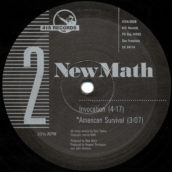 New Math - They Walk Among You | 415 Records (A-0008) - 4 New Math - They Walk Among You | 415 Records (A-0008) - 4
