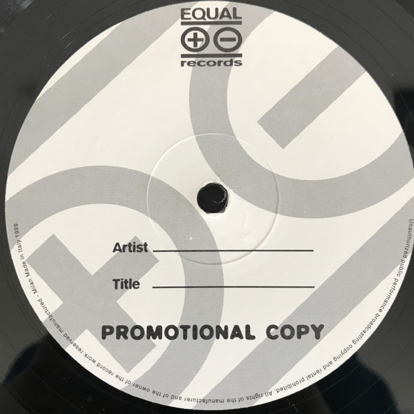 Victor Simonelli & Pat Hodges - Rushin To Meet You | Equal Records (EU 010) - 2 Victor Simonelli & Pat Hodges - Rushin To Meet You | Equal Records (EU 010) - 2