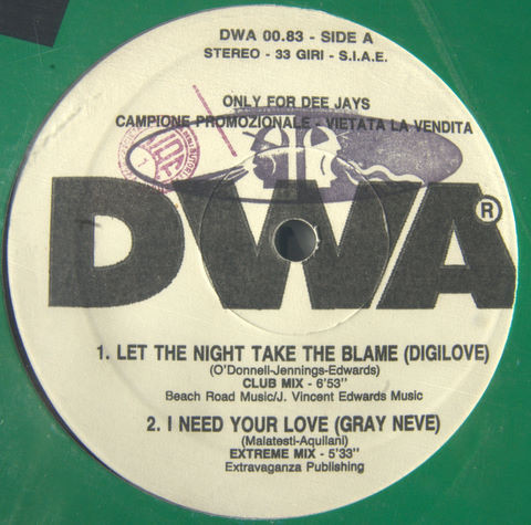 Various - Promo L.P. | DWA (Dance World Attack) (DWA 00.83) - 2