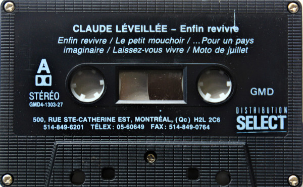 Léveillée - Enfin Revivre | Les Disques GMD (GMD4-1303-27) - 3 Léveillée - Enfin Revivre | Les Disques GMD (GMD4-1303-27) - 3