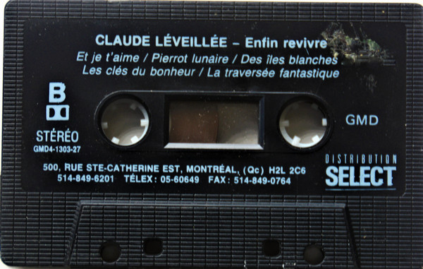 Léveillée - Enfin Revivre | Les Disques GMD (GMD4-1303-27) - 4 Léveillée - Enfin Revivre | Les Disques GMD (GMD4-1303-27) - 4